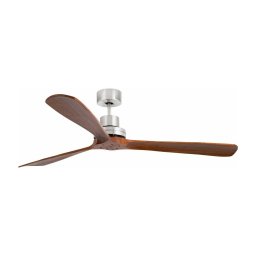FARO 33464DC Ventilador de techo LANTAU XL marrón/cromo pr.168 cm con DO