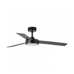 FARO 34261 - Ventilador de teto LED BARTH LED/24W/230V preto + comando
