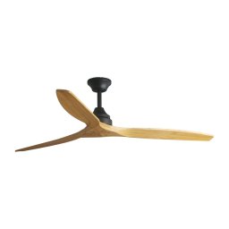 FARO 33718DC Ventilador de teto ALO L madeira/preto Ø152 cm + comando