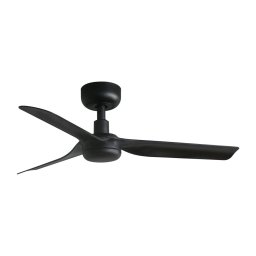 FARO 33822 - Ventoinha de teto MINI PUNT S preto diâmetro 90 cm + comando