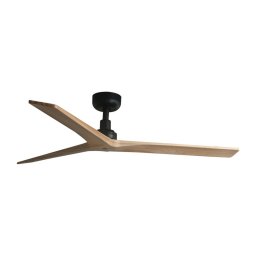 FARO 34283 -Ventoinha de teto KLIM M pinho/preto diâmetro 125 cm+ comando
