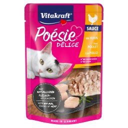 23x85g frango Poésie Délice Vitakraft comida húmida gatos