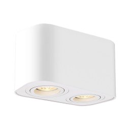 Rabalux 2054 - Foco KOBALD 2xGU10/42W/230V branco