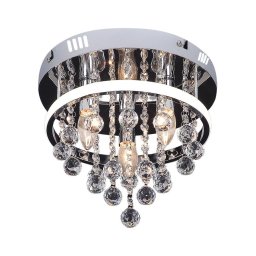 Rabalux 2236 - Lustre de teto de cristal PALLAS LED/20W/230V + 3xE14/40W