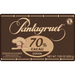 Chocolate de Culinária em Barra 70% cacau Pantagruel - 200gr