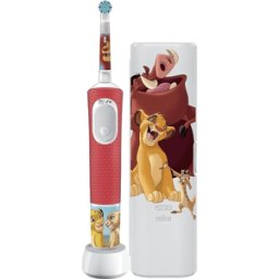 Oral-B Vitality Pro Kids Escova de Dentes Elétrica + Estojo Rei Leão