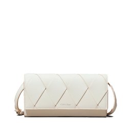 Calvin Klein Jeans Bolsas, produtos de higiene pessoal e malas femininas Carteira conversível de tecido