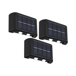 Globo 36492-3 - CONJUNTO 3x Luzes solares LED SOLAR LED/0,8W/3V 6500K IP44