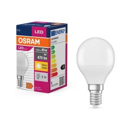 Lâmpada LED P40 E14/4,9W/230V 2700K - Osram