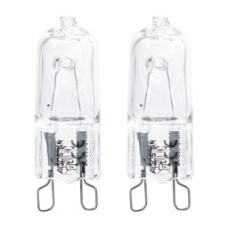 CONJUNTO 2x Lâmpadas industriais G9/25W/230V 2700K - Aigostar