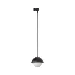 Candelabro suspenso para sistema de carril BONO 1xG9/8W/230V preto
