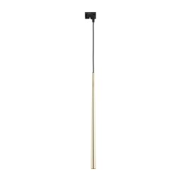 Candeeiro suspenso para sistema de carril PIANO 1xG9/8W/230V dourado/preto