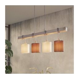 Eglo 55206 - Candeeiro suspenso TOWNSHEND 4xE27/60W/230V