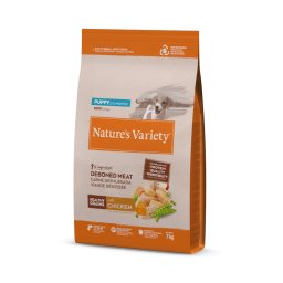 2x7kg frango Puppy Mini Healthy Grains Nature's Variety ração cães