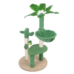 TIAKI Nature Green Desert Arranhador para gatos verde/castanho