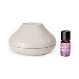 Difusor de aromas LED RGB com imitação de chamas LED/6,5W/5V 130ml branco