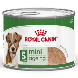 24x195g mousse Mini Ageing Royal Canin comida húmida cães