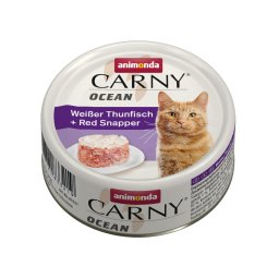 12x80g atum branco e pargo Ocean Animonda Carny comida para gatos