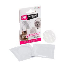 Ferplast Filtro de substituição Genicair (4 unidades) para gato
