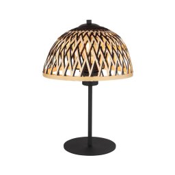 Globo 15767T - Candeeiro de mesa COLLY 1xE27/15W/230V bambu
