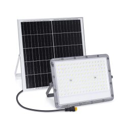 Aigostar - Refletor solar LED regulável/200W/3,2V IP65 + comando remoto