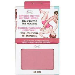 theBalm The Date Series Blush e Sombra de Olhos com Ingredientes Que Adoram a Pele 6,5g Big Date