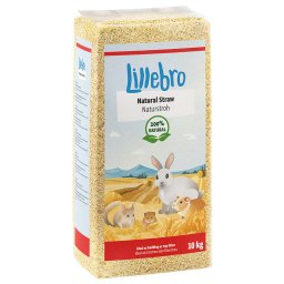 10kg palha natural Lillebro para gaiolas