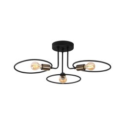 Candelabro montado à superfície CIRCLE 3xE27/40W/230V