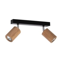 Spot-Light 3912174 - Luminária de teto LED direcional MATTI 2xGU10/5W/230V, acabamento carvalho