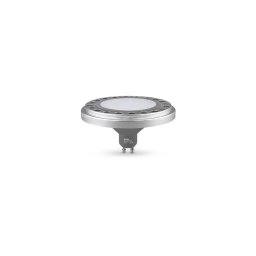Lâmpada LED AR111 GU10/12W/230V 4000K prateado 120°