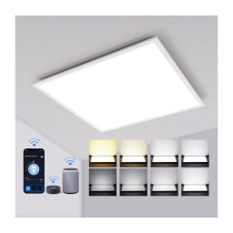 Aigostar - Painel embutido LED com regulação LED/36W/230V 60x60 cm