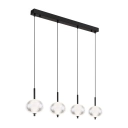 Globo 16042-4H - Candeeiro suspenso LED AIDA 4xLED/5,75W/230V 3000K/4500K/6500K