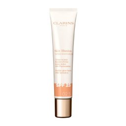 Clarins Cosméticos Faciais Skin Illusion Tinted Moisturizer SPF25 Tratamento antienvelhecimento com cor Glow Effect _2,5