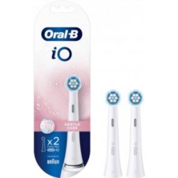 Oral-B iO Gentle Care Recarga Escova de Dentes Branco 2 unidades