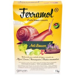 FERRAMOL 1Kg - ISCO LEMAS E CARACOL - FREE SHIPPING