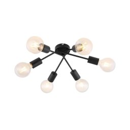 Rabalux 3990 - Candelabro embutido LAMAR 6xE27/40W/230V