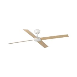 FARO 34355 - Ventoinha de teto RUDDER L bege/branco diâmetro 132 cm + comando