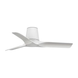 FARO 33826WT-Ventoinha de teto HEY TUB S branco diâmetro 90 cm WT + comando