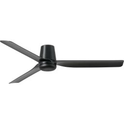 FARO 33830WT- Ventoinha de teto PUNT TUB M preto diâmetro 132 cm WT + comando