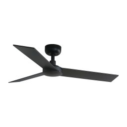FARO 34296WT- Ventoinha de teto RUDDER S preto diâmetro 106 cm WT + comando
