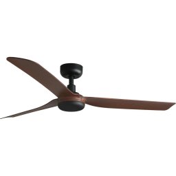 FARO 33817WT-Ventoinha de teto PUNT M castanho/preto diâmetro 132 cm WT+ comando