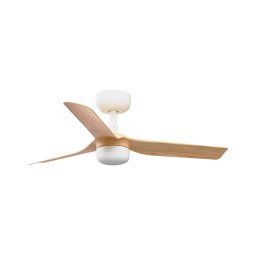 FARO 33821WT-1TW- Ventoinha LED regulável MINI PUNT S 10W/230V castanho/branco d.90 cm WT+ CR