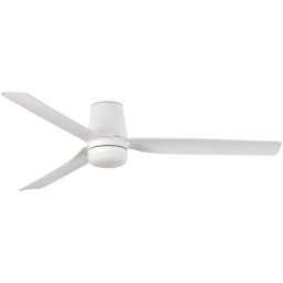 FARO 33828WT-1TW - Ventoinha LED regulável PUNT TUB M LED/18W/230V branco diâmetro 132 cm WT + CR