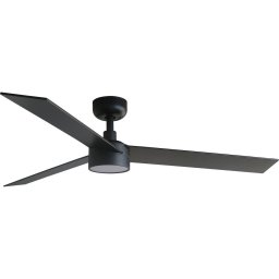 FARO 34298WT-1TW - Ventoinha LED regulável RUDDER L LED/18W/230V preto diâmetro 132 cm WT + CR