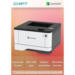 Lexmark MS431dn - Impressora - P/B - Duplex - laser - A4/Legal - 600 x 600 ppp - até 42 ppm - capacidade: 350 folhas - USB, Gigabit LAN
