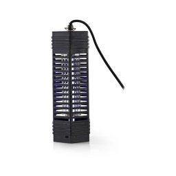 Nedis INKI110CBK6 - Iluminação com armadilha para exterminação de mosquitos UV-A/6W/230V 50 m2