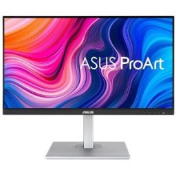 Monitor Profesional Asus Proart Display Pa278cv 27'/ Wqhd/ Multimedia/ Regulable En Altura/ Negro Y Plata