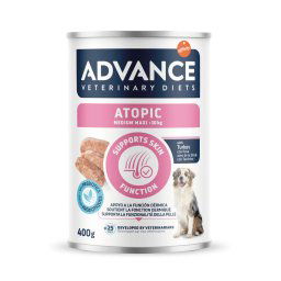 400g Advance Veterinary Diets Atopic Medium/Maxi comida húmida cães