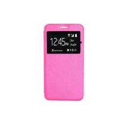 Capa Samsung Galaxy A36 5G (Samsung A366) Flip Book com Janela Rosa