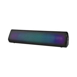 Nedis SPBT2006BK - Coluna portátil LED RGB 18W/1200 mAh